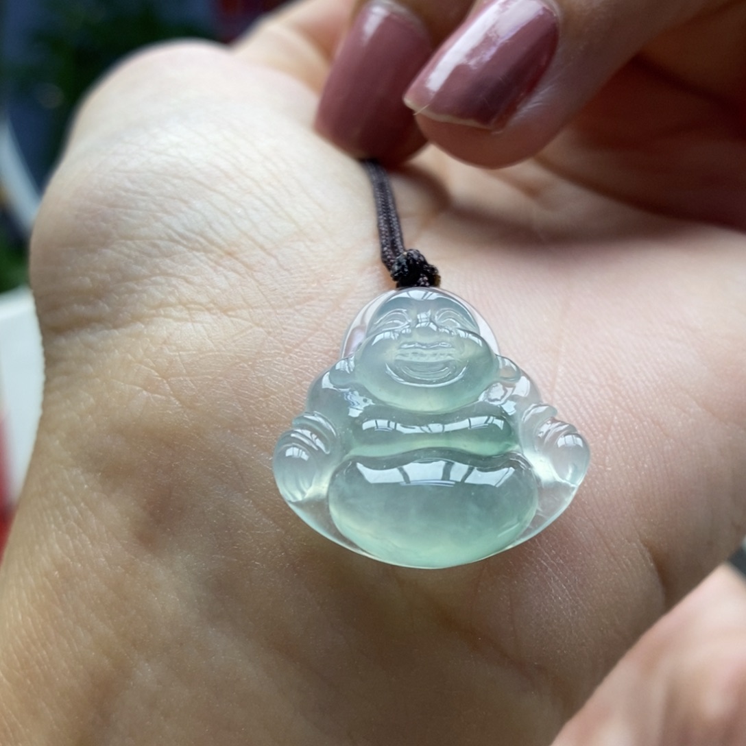 翡翠未镶嵌颈饰吊坠14