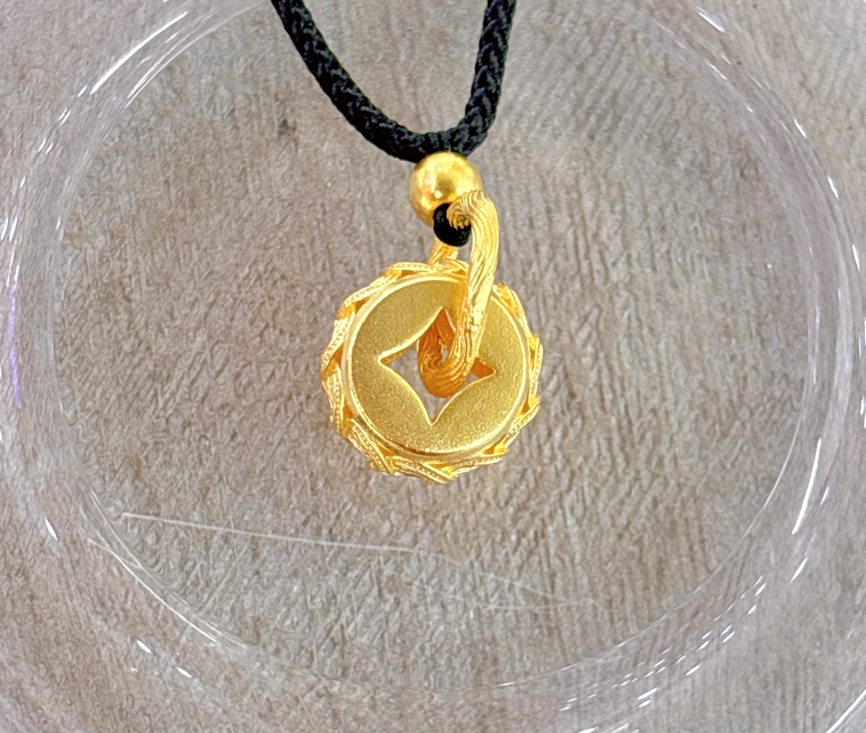 B3明牌足金黄金万两挂件8.42g