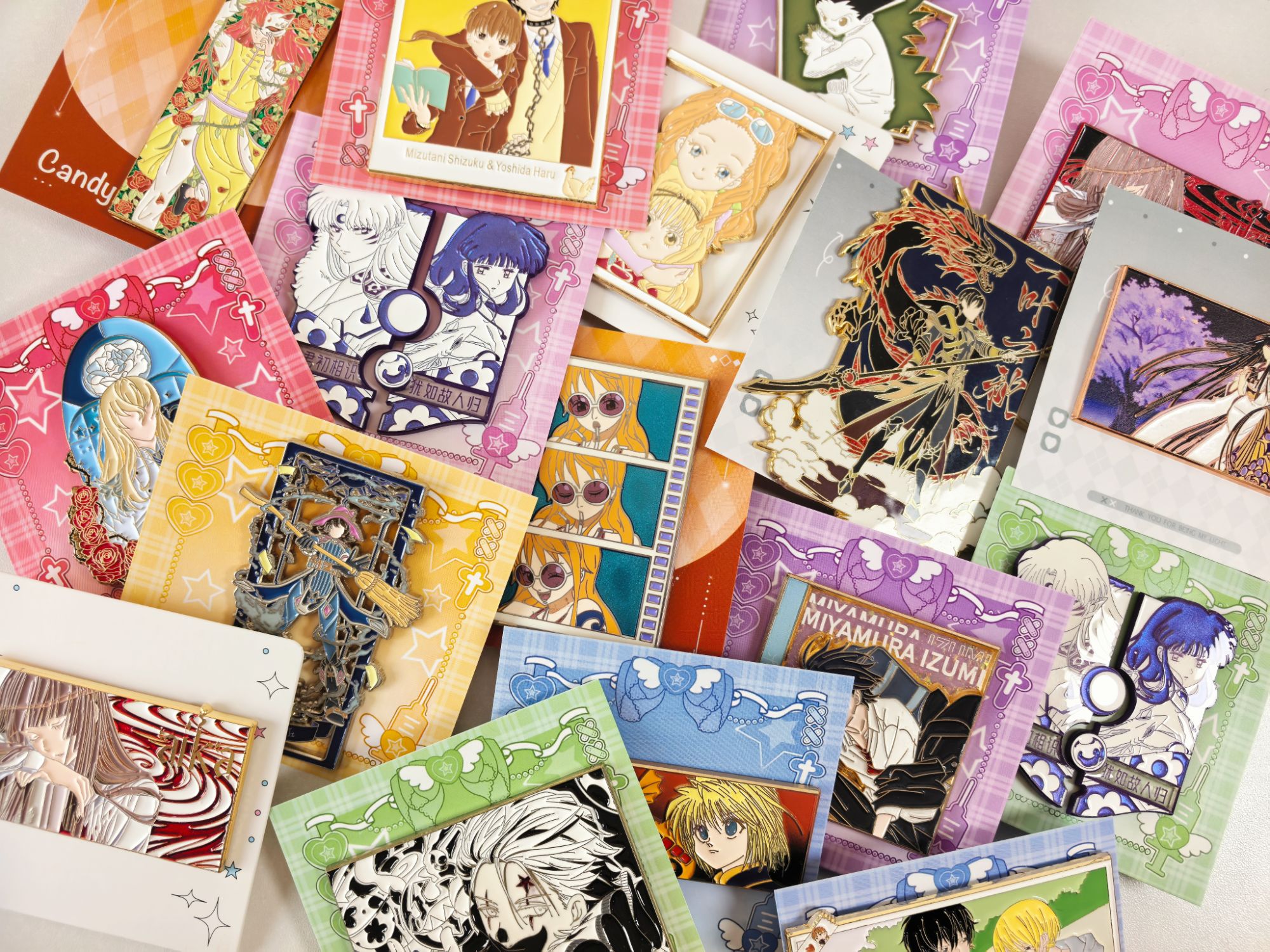 动漫金属徽章盲袋