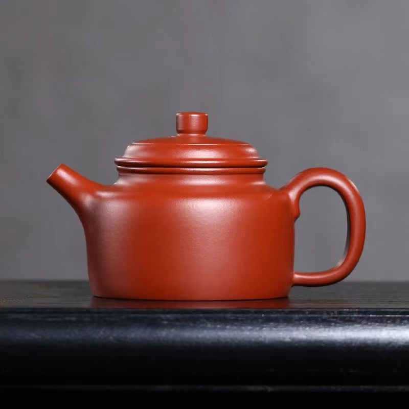 张美琼宜兴——半手工大红袍凤鸣壶（德钟安全包装220c）宜兴紫砂壶