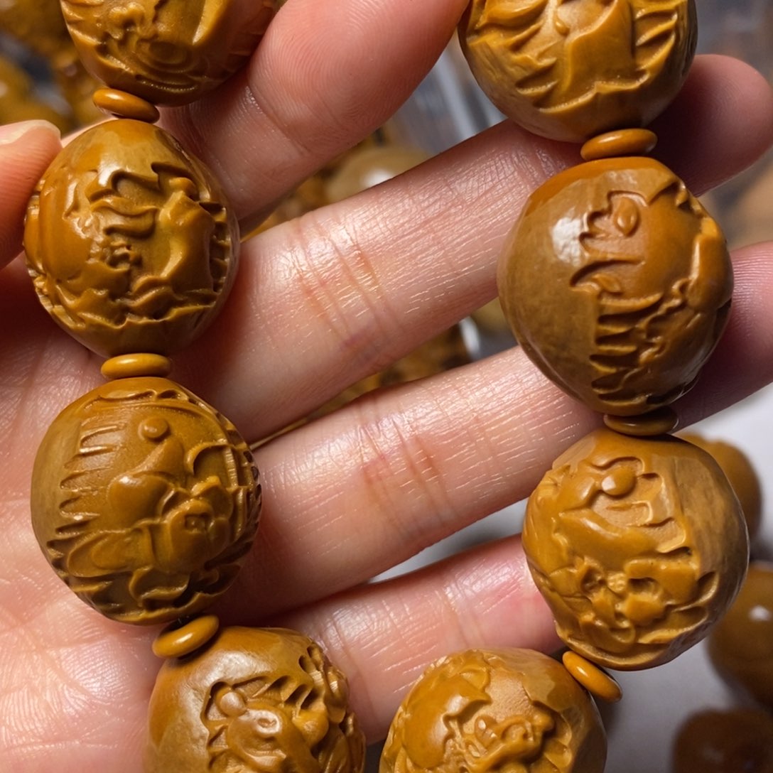 橄榄核手串/手链包衣无相佛