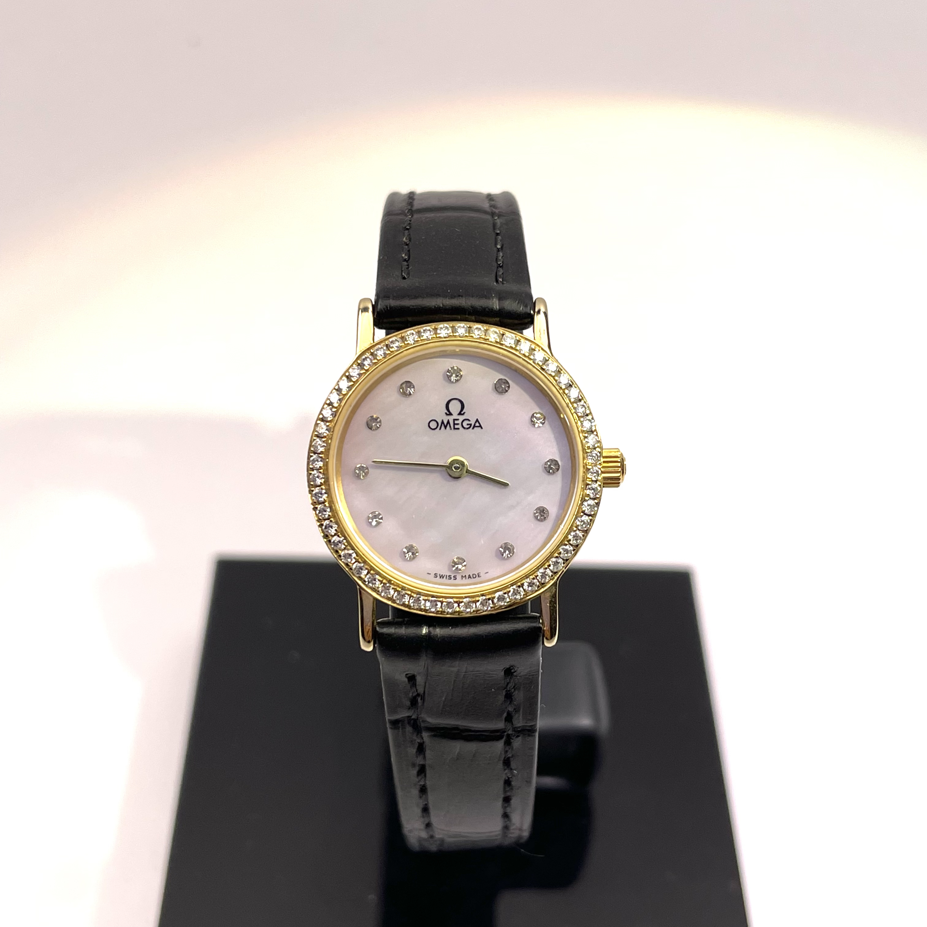 95新 Omega/欧米茄 碟飞系列/石英/22mm/单表/4409