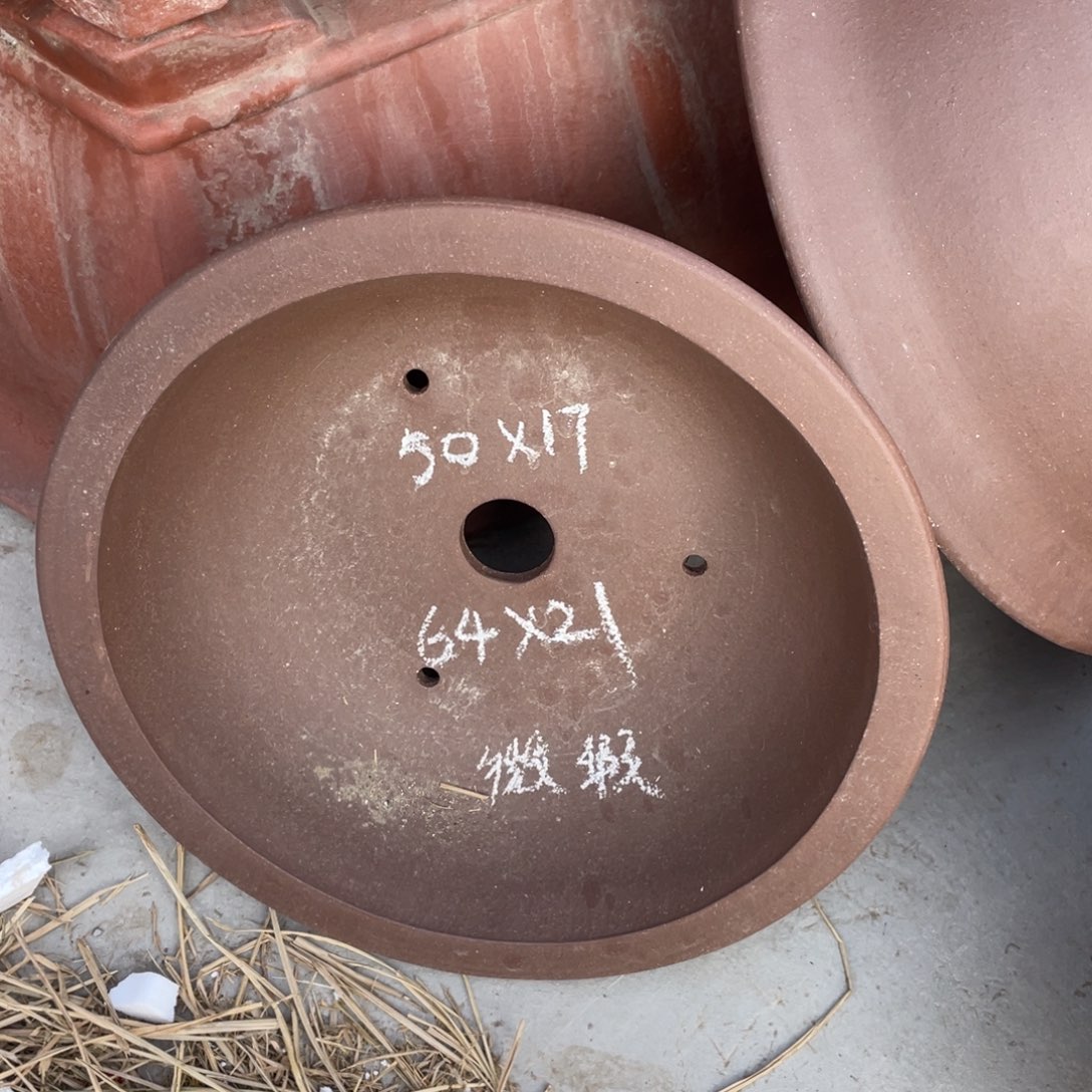 紫砂德****！50cm 圆盆 紫泥 一只