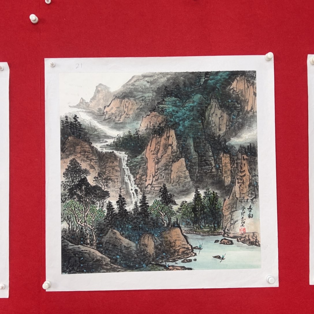 国画绘画国画作品