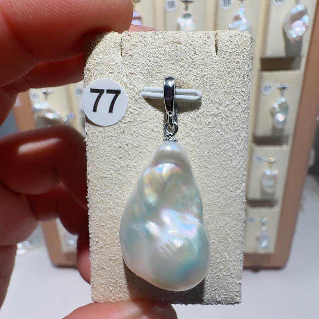 合金颈饰淡水珍珠