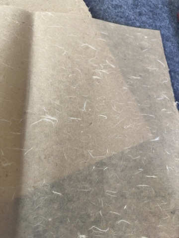 睿安堂纯手工半生熟34✖️69楮皮白丝笺50张