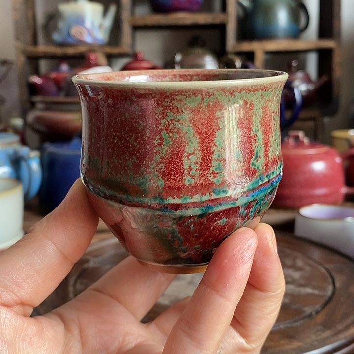 中国神后钧瓷茶具