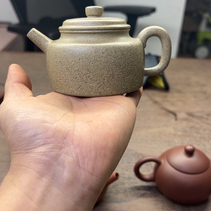 ㅤ***ㅤ茶壶紫砂全手工德钟青段