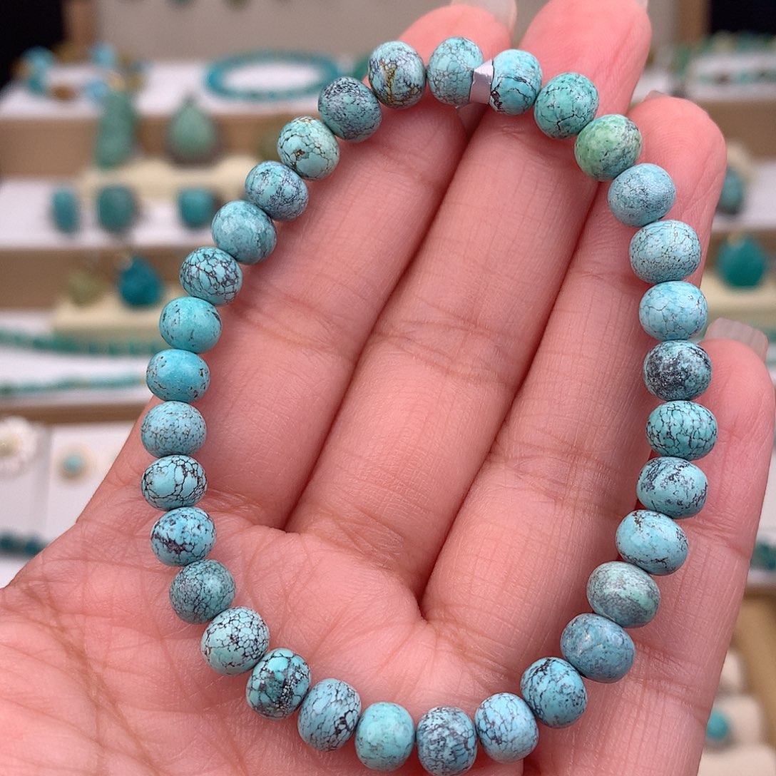 绿松石未镶嵌手链