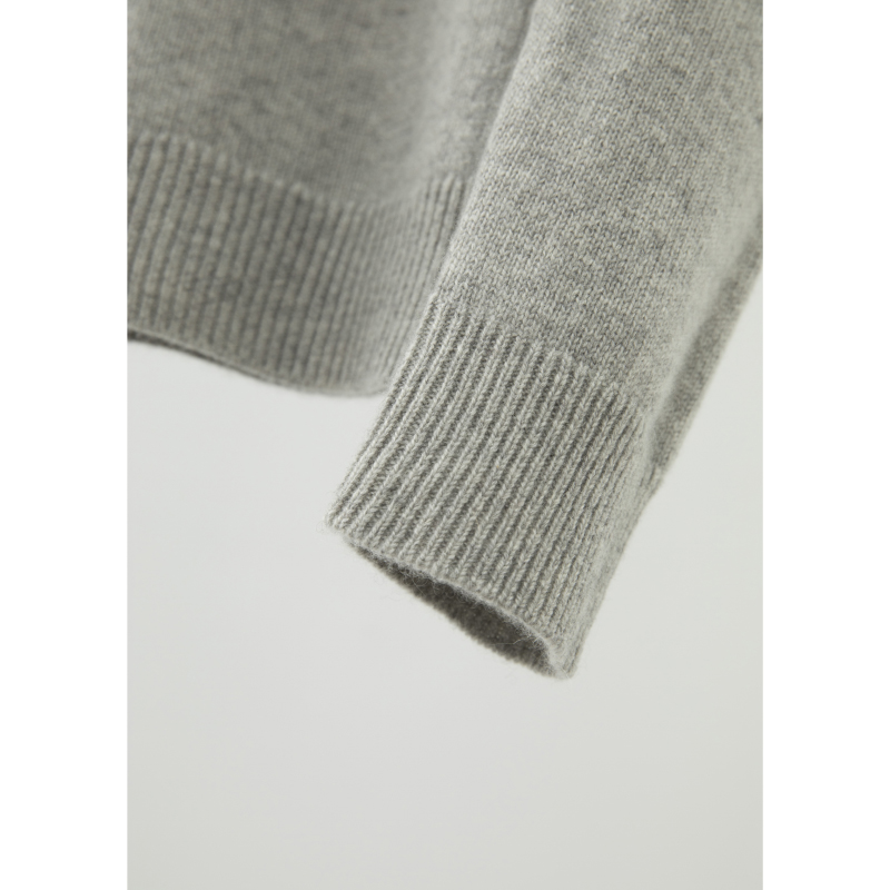 Polo领撞色休闲秋针织衫ZZS4F1706