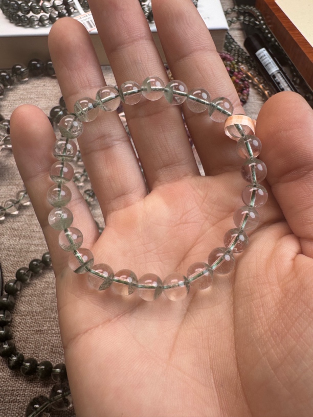 自然水晶严选  天然绿幽灵