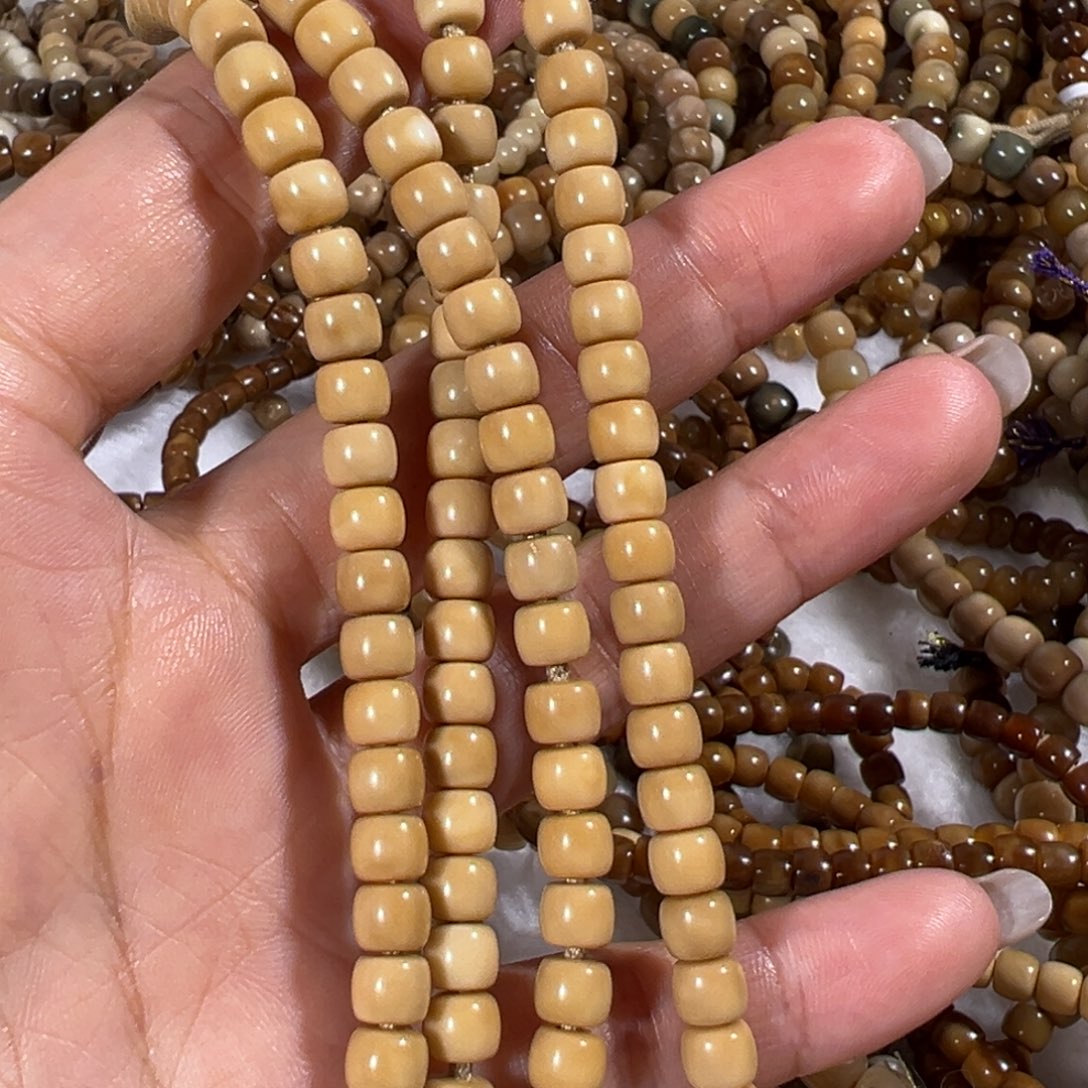 米***粒吊坠龙脊菩提老料直切140颗