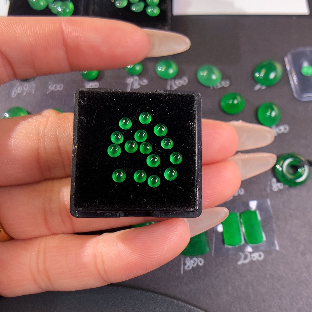 翡翠散珠卡3翡翠15个