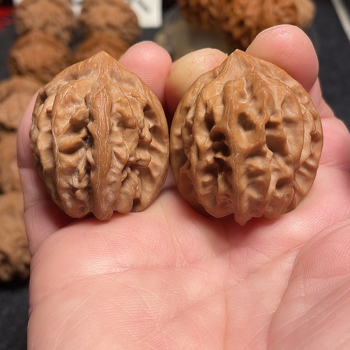 文玩核桃把件曹大龙