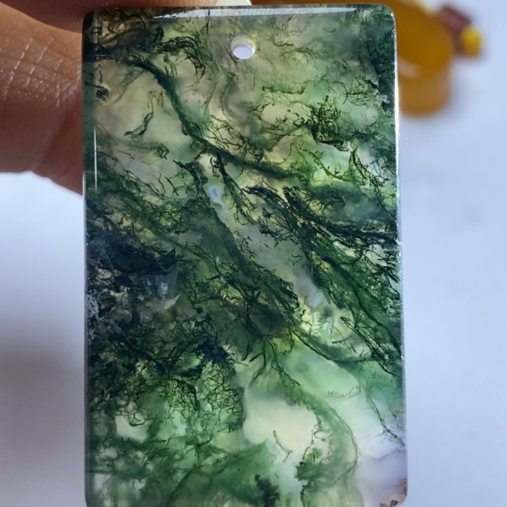 玛瑙/玉髓颈饰足银镀金镶嵌