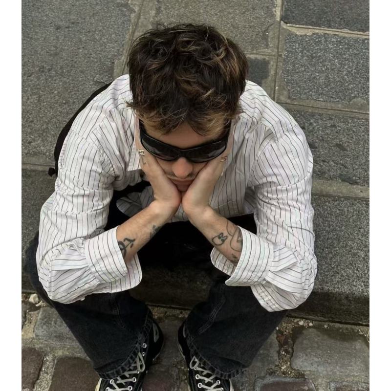 【经典K】克罗十字架休闲时尚韩版短袖-CH-TX21037