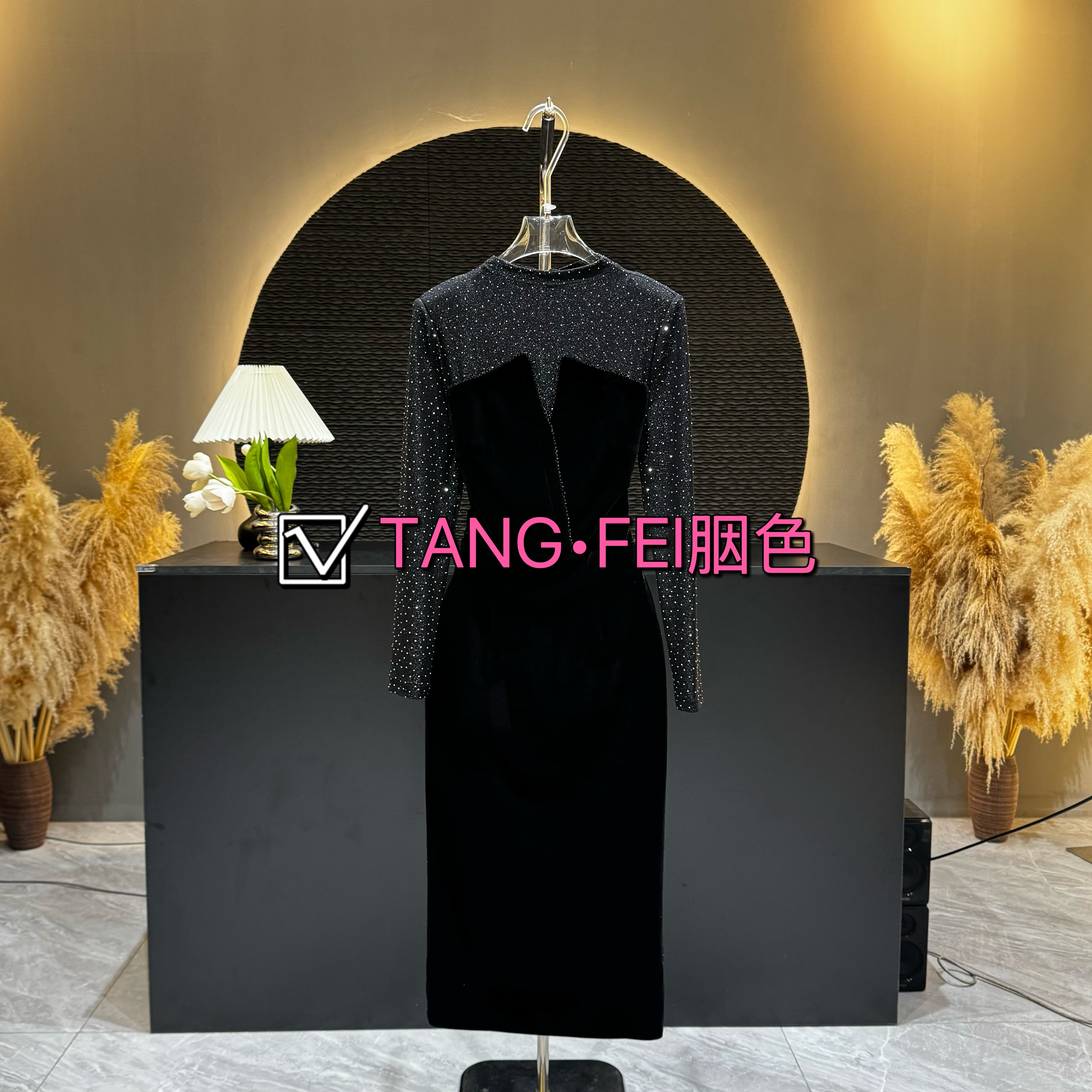 【唯你专属】【星沉月落】MY0010高级感时尚优雅连衣裙