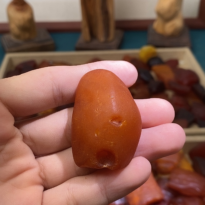 裸石琥珀未镶嵌蜜蜡