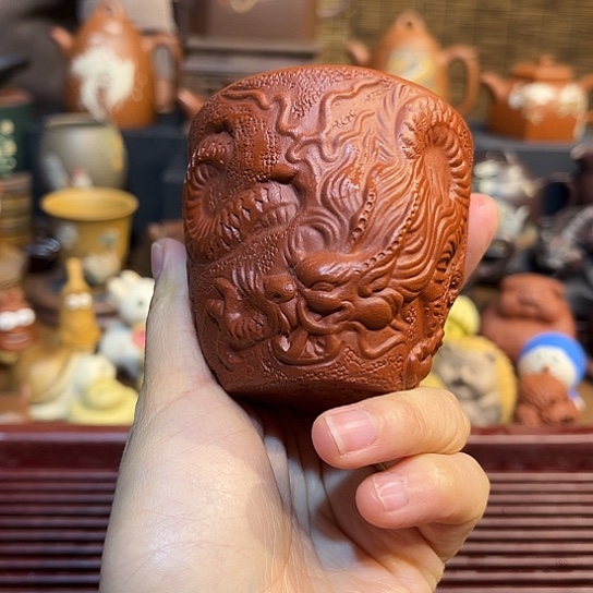 紫砂茶杯紫砂主人杯