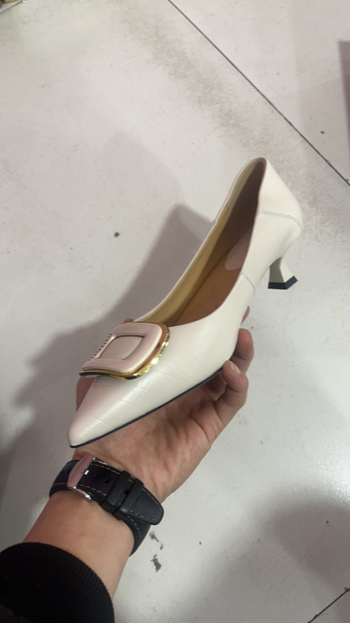 6555头层羊皮百搭休闲单鞋