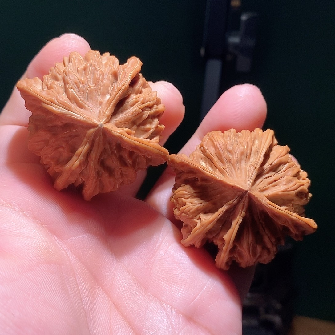 把件文玩核桃49盘山五棱