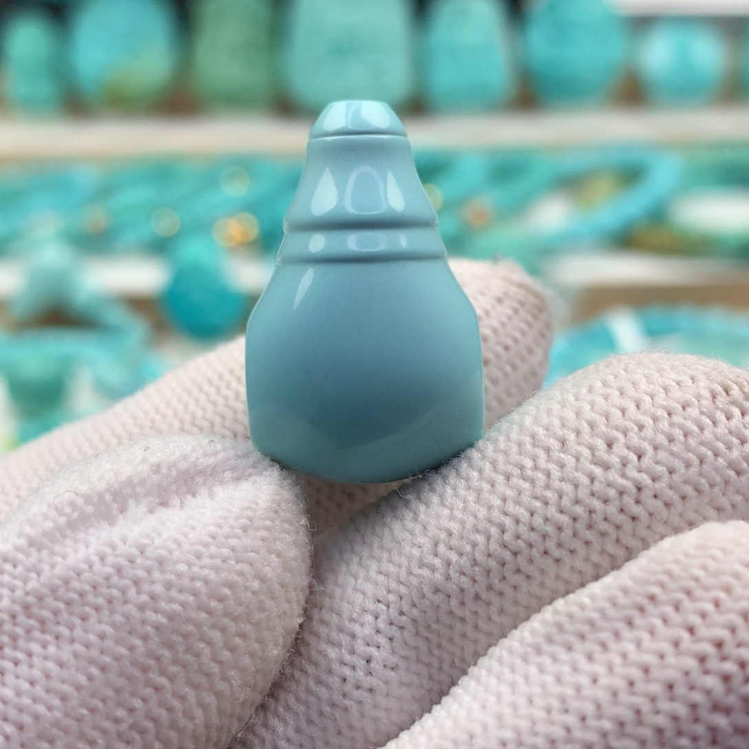 绿松石珠宝奇石未镶嵌