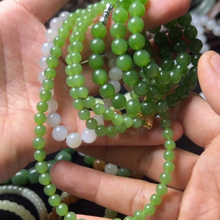 和田玉（糖玉）未镶嵌手串