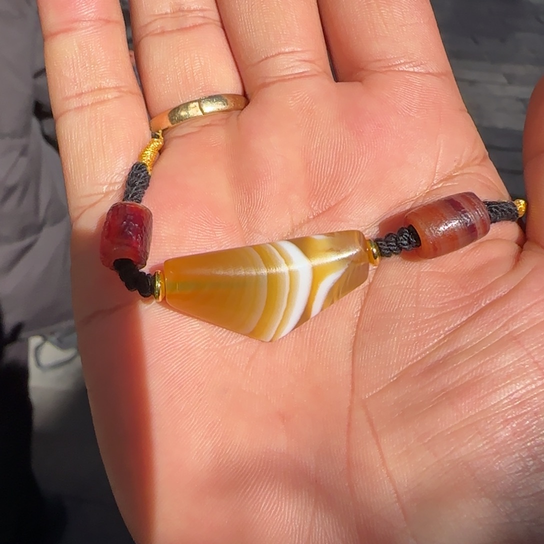 玛瑙/玉髓未镶嵌颈饰