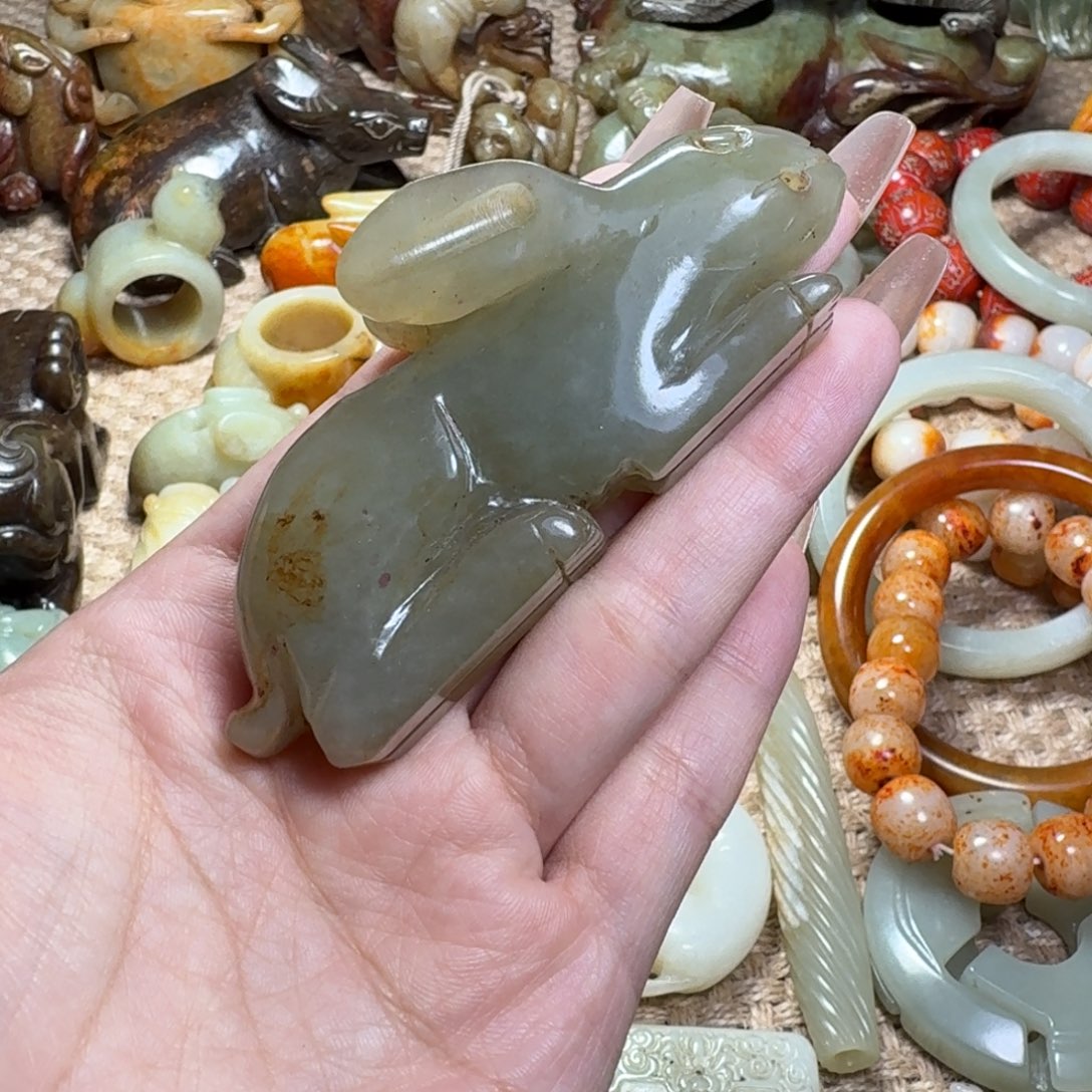 白玉菩提吊坠挂件