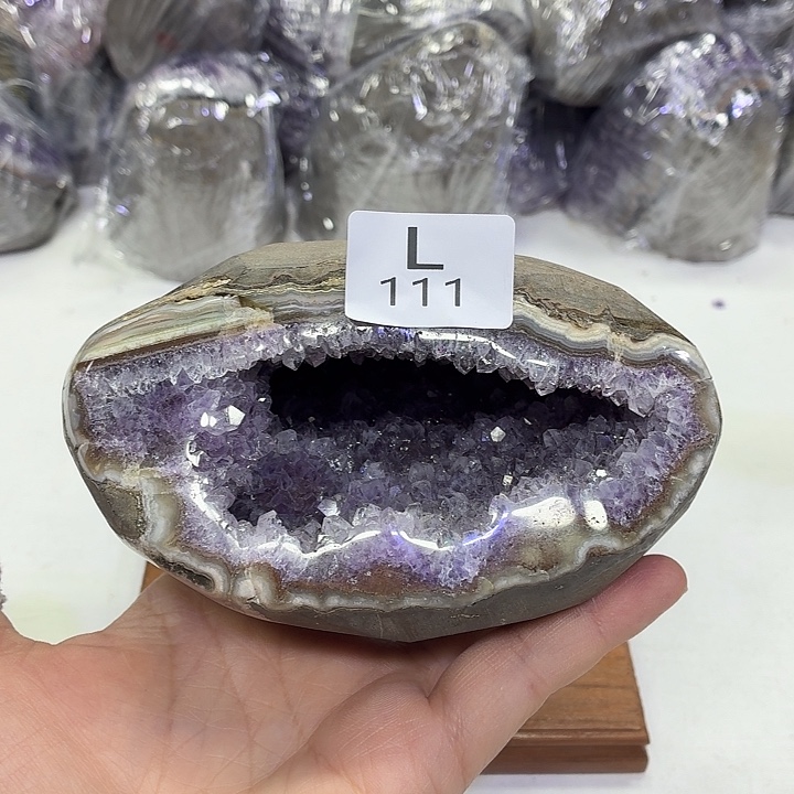 摆件水晶未镶嵌天然紫水晶