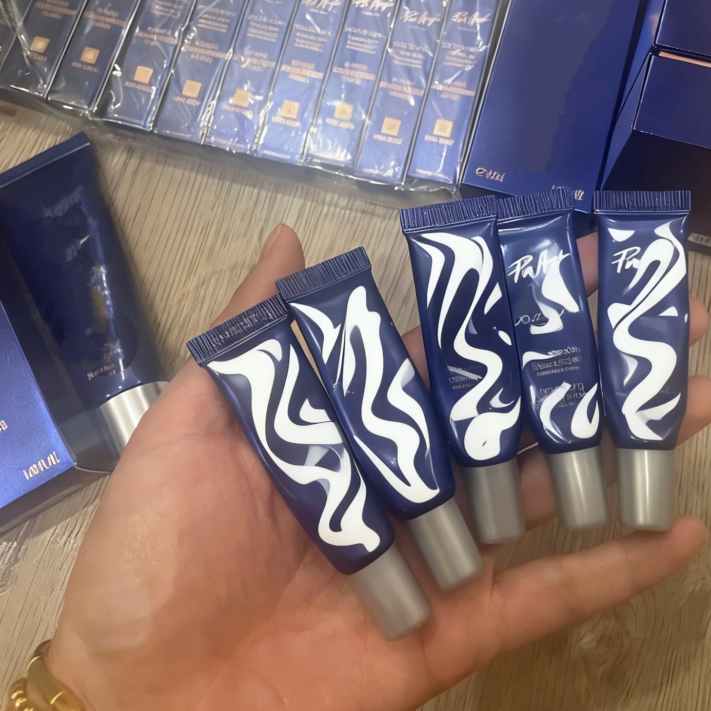 溶雪面膜新3.2代（小支） 5ml/5支，共25ml 美美涂抹刷