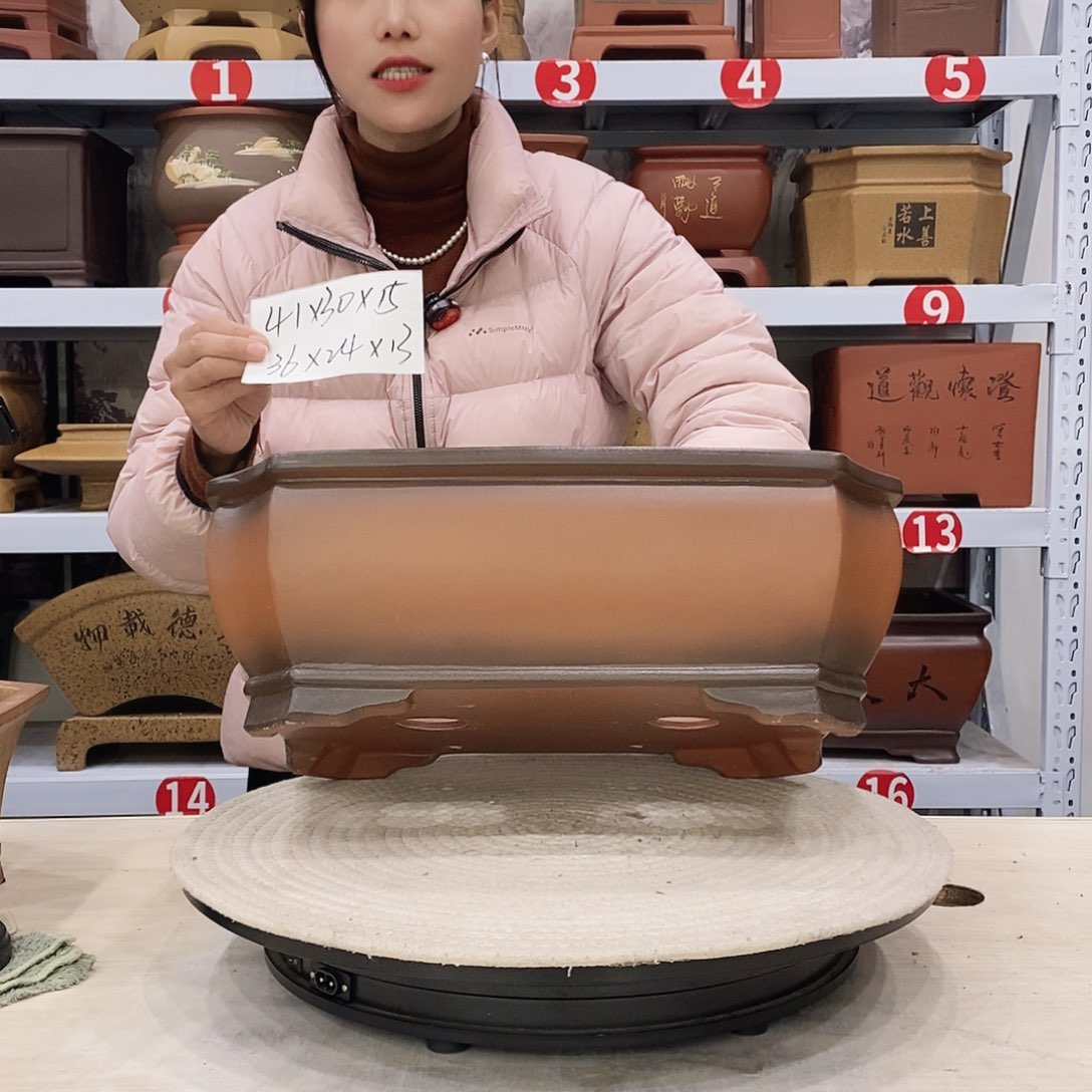 紫砂花盆紫砂花盆