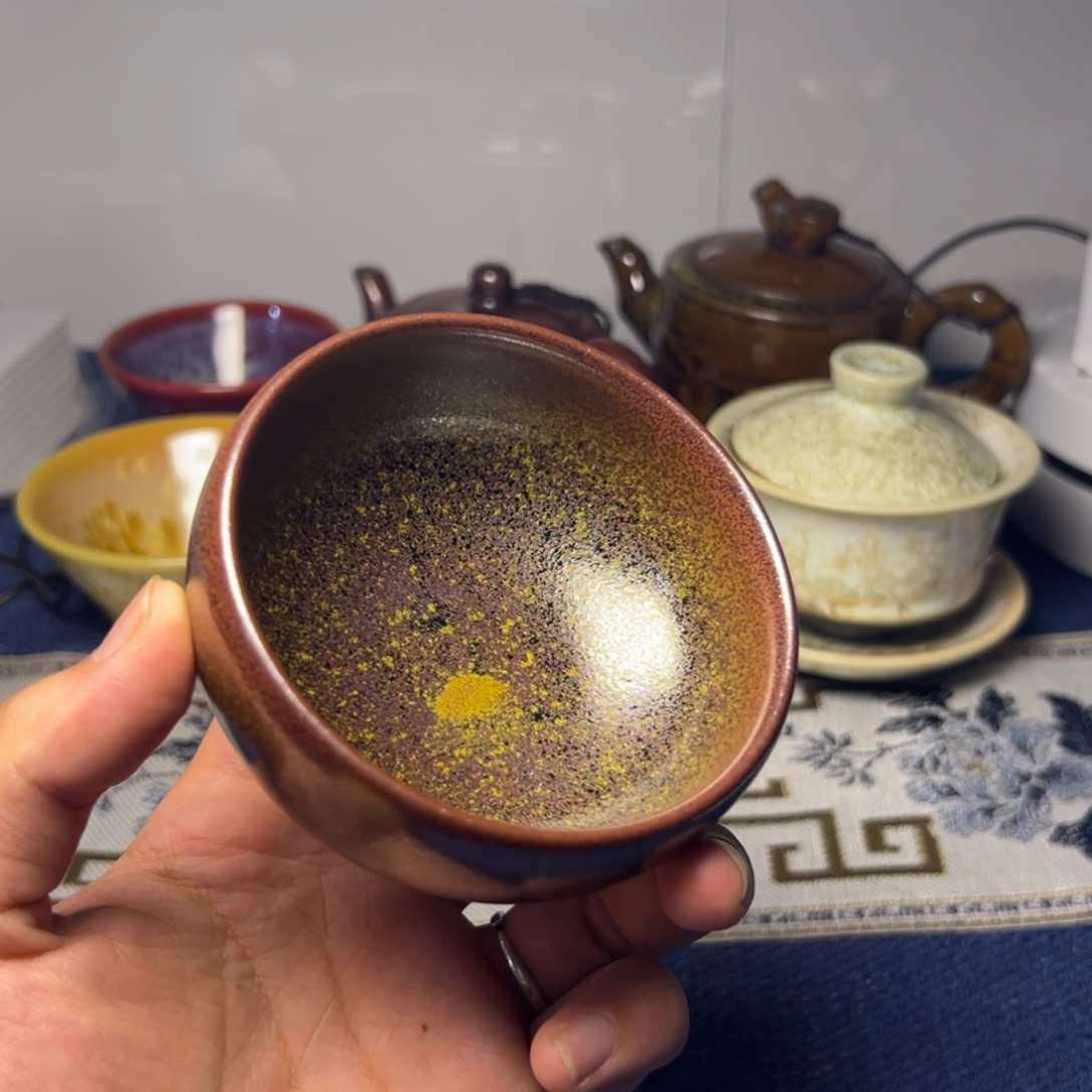 建阳建盏喝茶主人杯