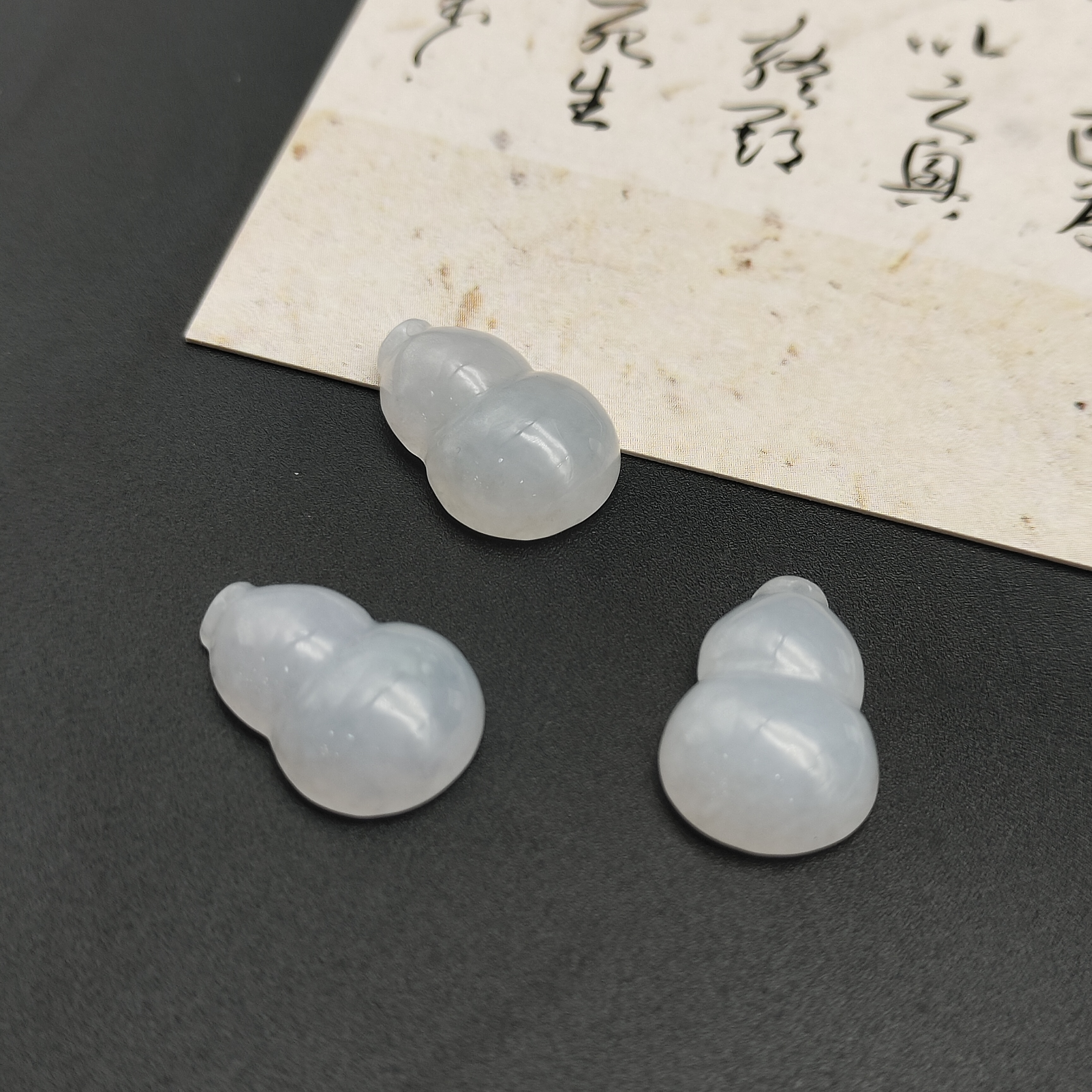 【老王甄选】30465A-天然翡翠葫芦吊坠多样性发一
