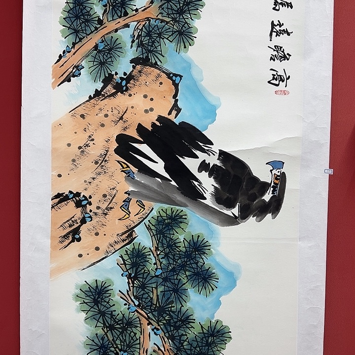 书法手绘书法字画微瑕77