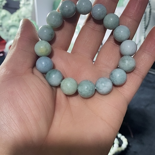翡翠未镶嵌手链缅甸天然翡翠A货工厂直销