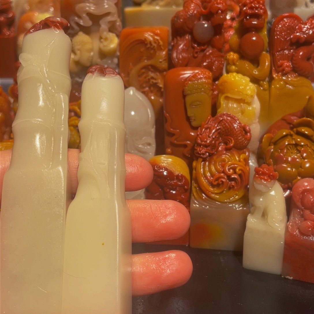 寿山石印石精美寿山