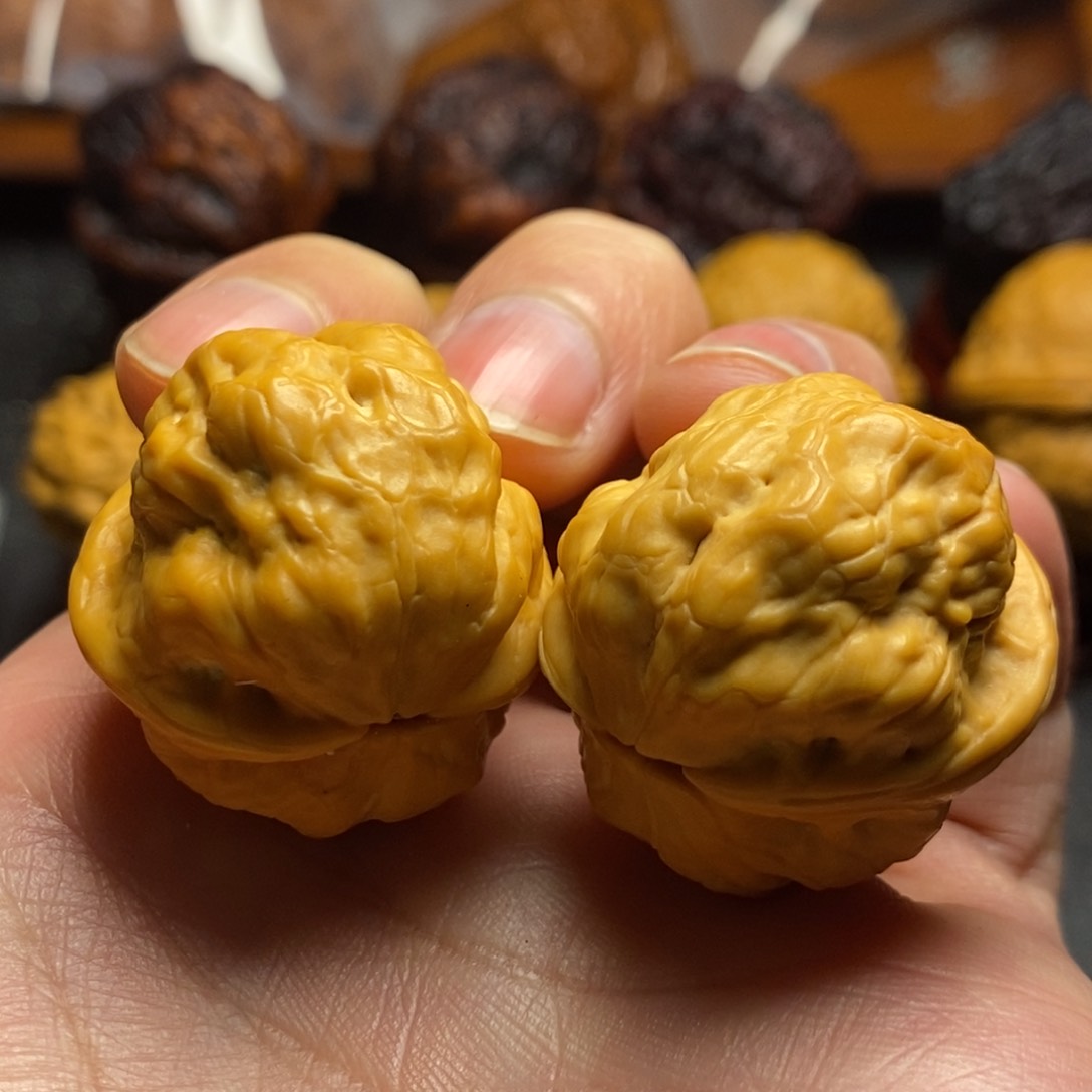 文玩核桃把件30尺铁鹦鹉