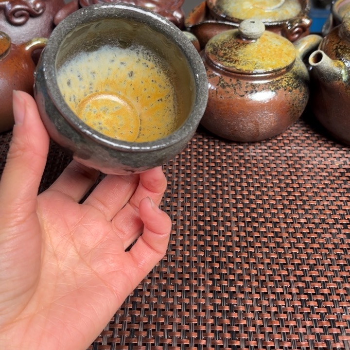 紫砂茶杯小缸杯小