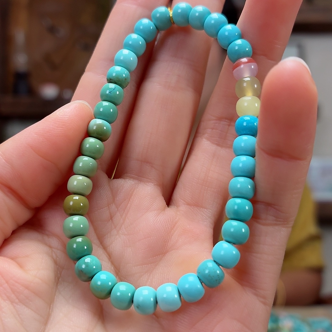 未镶嵌绿松石珠宝奇石