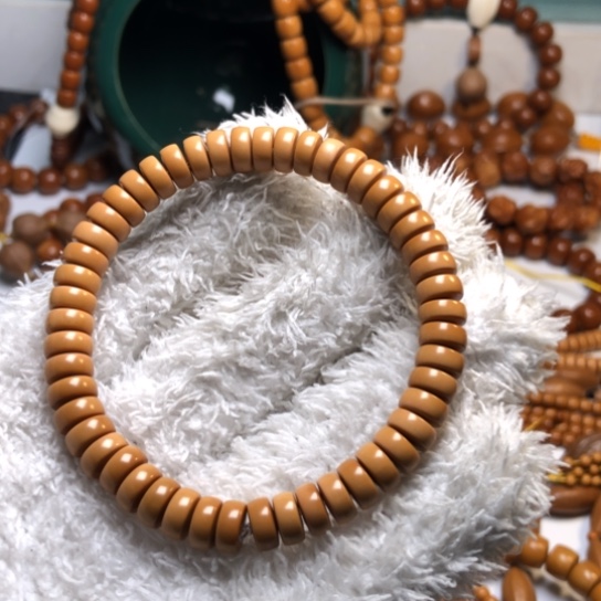 橄榄核吊坠8.6直切手串