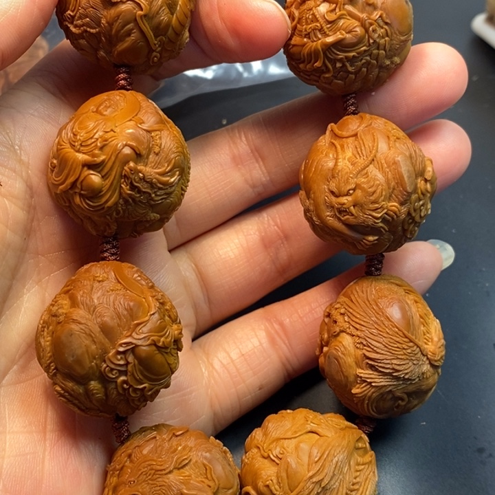 德***缘手串/手链橄榄核观音手串