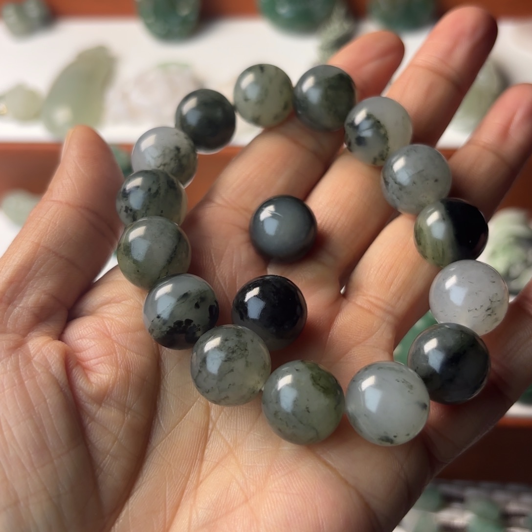 卍***卍独山玉未镶嵌手链独山玉手链