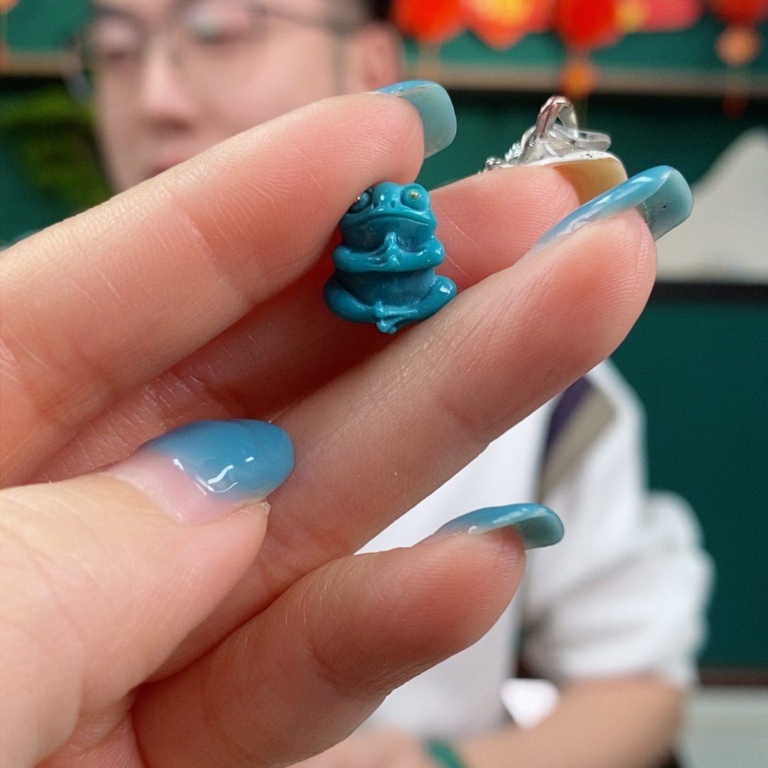 绿松石珠宝奇石未镶嵌