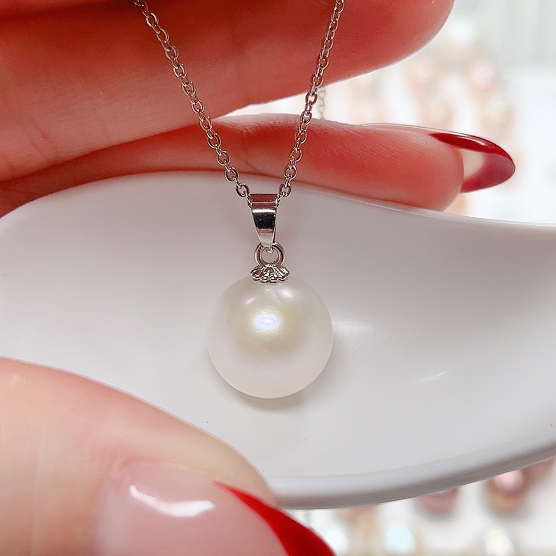 淡水珍珠合金吊坠(赠链)