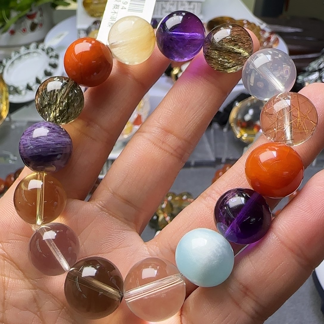 水晶手串未镶嵌Z20394婷