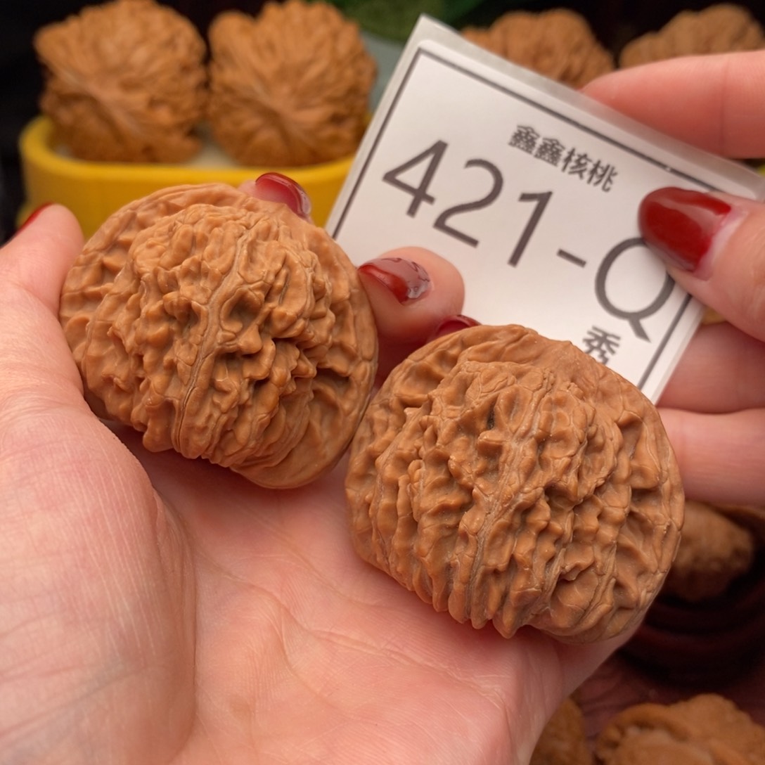 文玩核桃把件汉高楼45