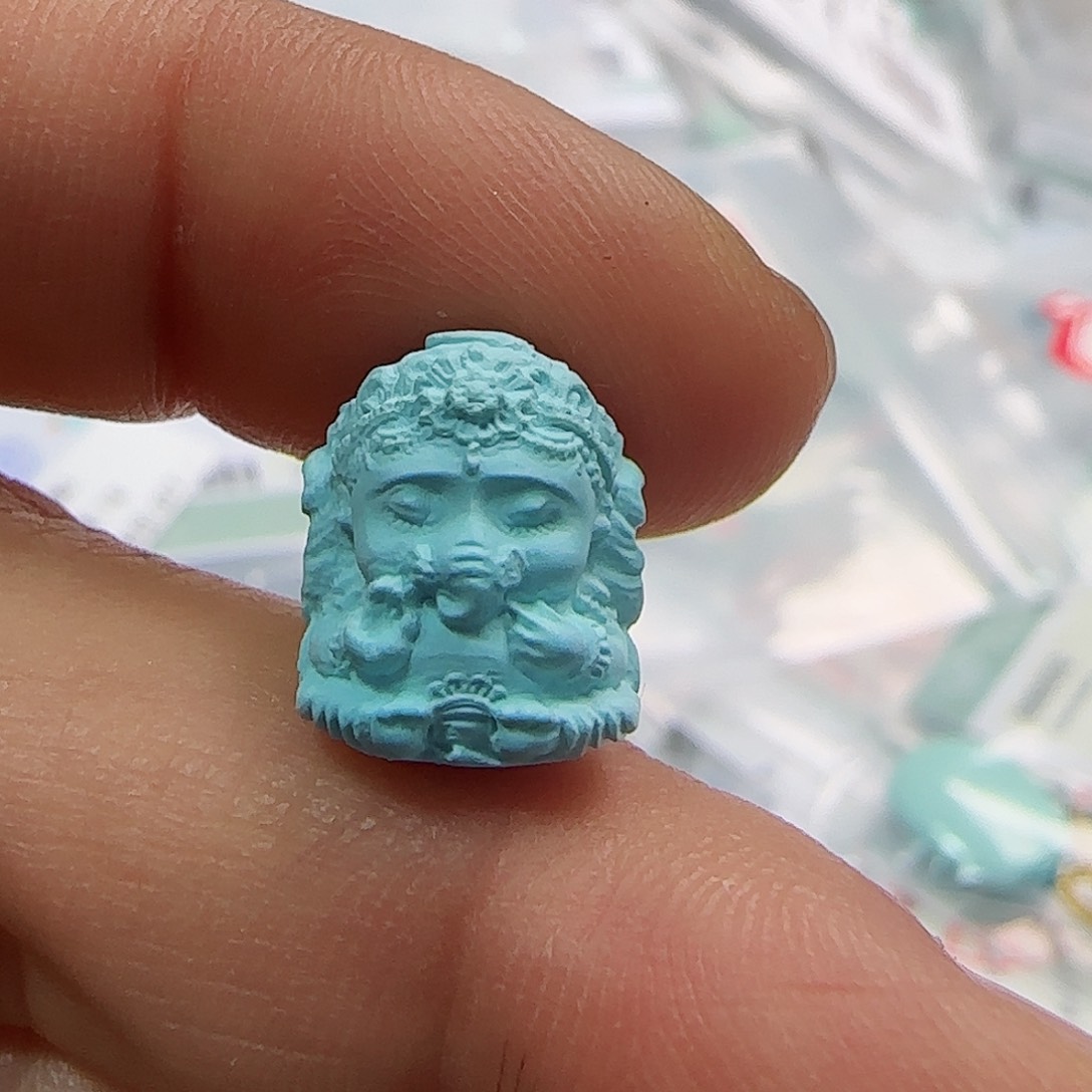 绿松石珠宝半成品未镶嵌