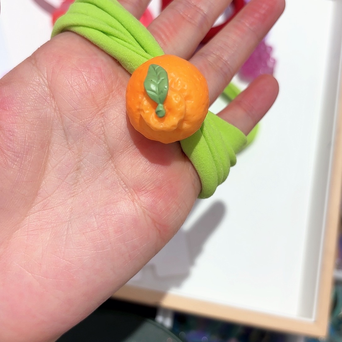 醋酸非金属丑橘发圈