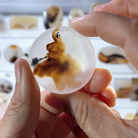 【闪购商品】玛瑙/玉髓珠宝半成品未镶嵌